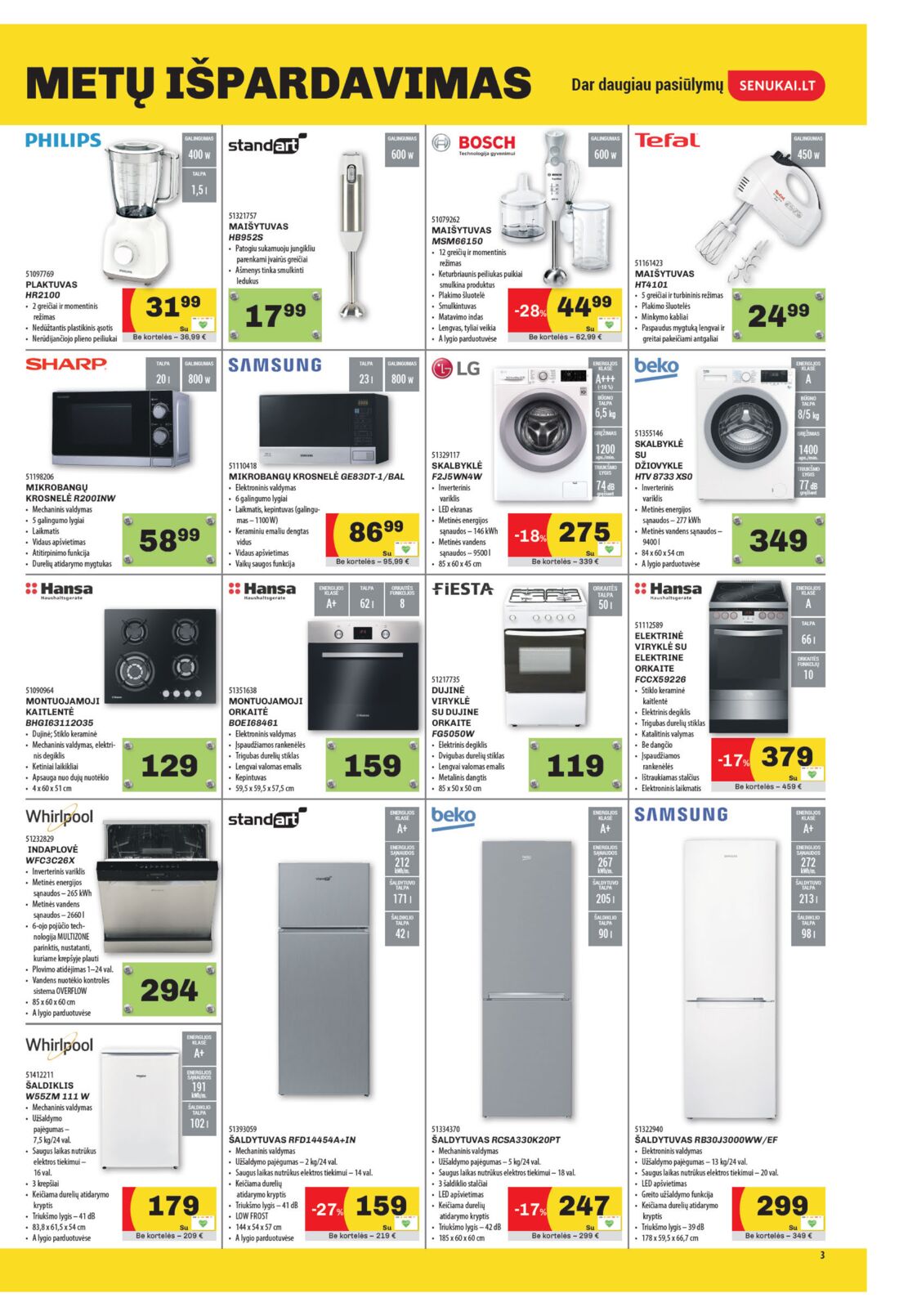 Senukai reklaminis leidinys akcijos nuo 
  2020-01-09 iki 
  2020-02-03 | Leidinukas.lt puslapis 3