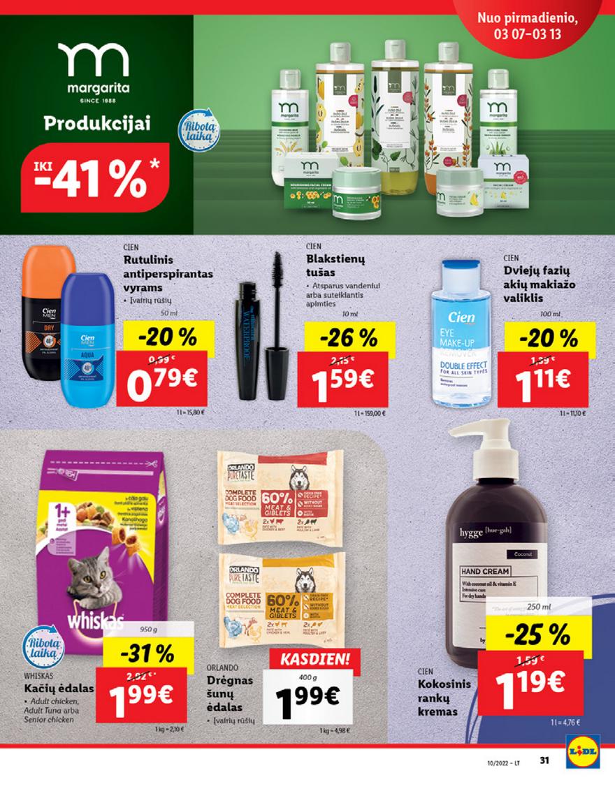 Ldil maisto leidinys akcijos nuo 
  2022-03-07 iki 
  2022-03-13 | Leidinukas.lt puslapis 31