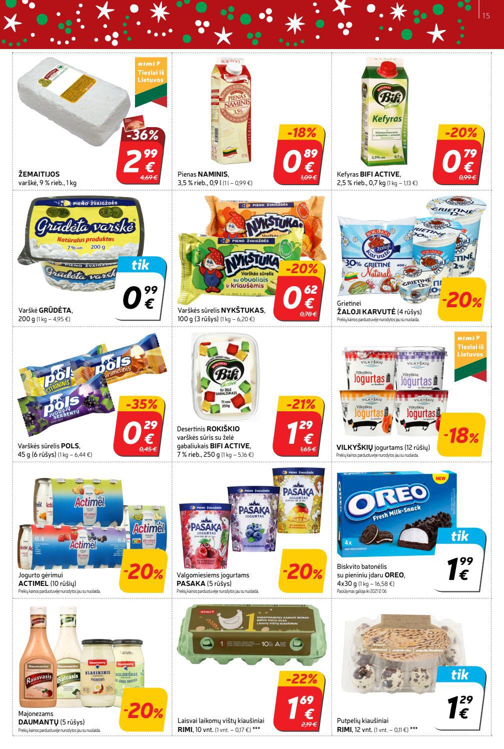 Rimi savaitinis leidinys akcijos nuo 
  2021-11-23 iki 
  2021-11-29 | Leidinukas.lt puslapis 15