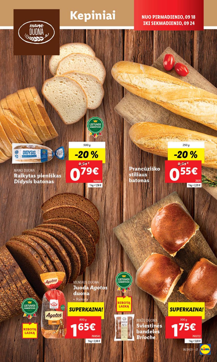Ldil ne maisto prekių pasiūlymai akcijos nuo 
  2023-09-18 iki 
  2023-09-24 | Leidinukas.lt puslapis 14