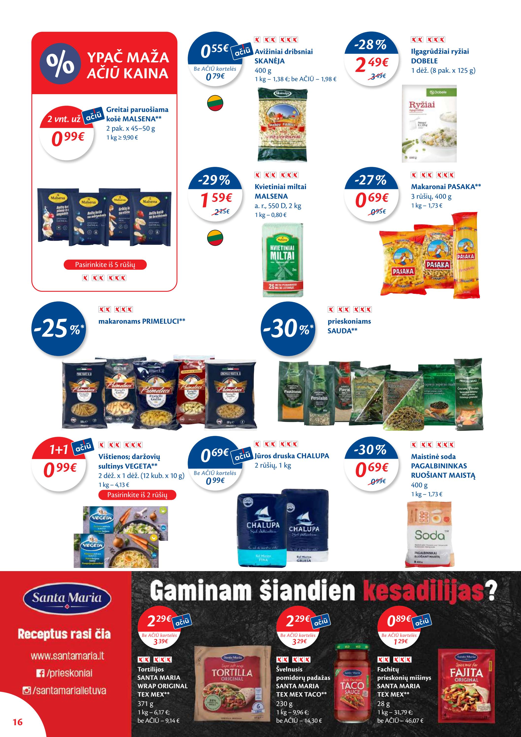 Maxima kaininis leidinys akcijos nuo
2022-10-25 iki
2022-10-31 | Leidinukas.lt puslapis 16