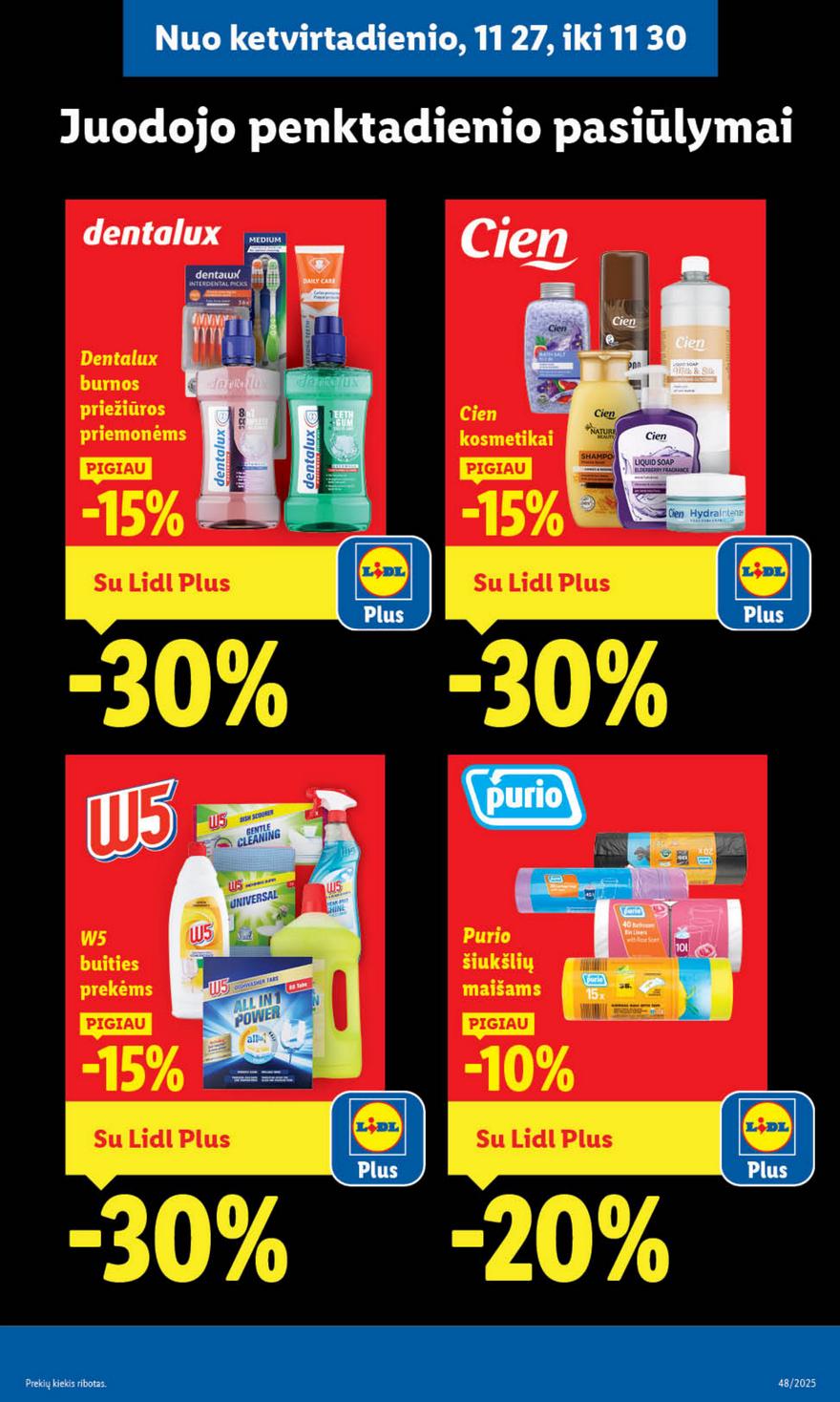 Lidl leidinys naujas akcijos nuo 
  2025-11-24 iki 
  2025-11-30 | Leidinukas.lt puslapis 41