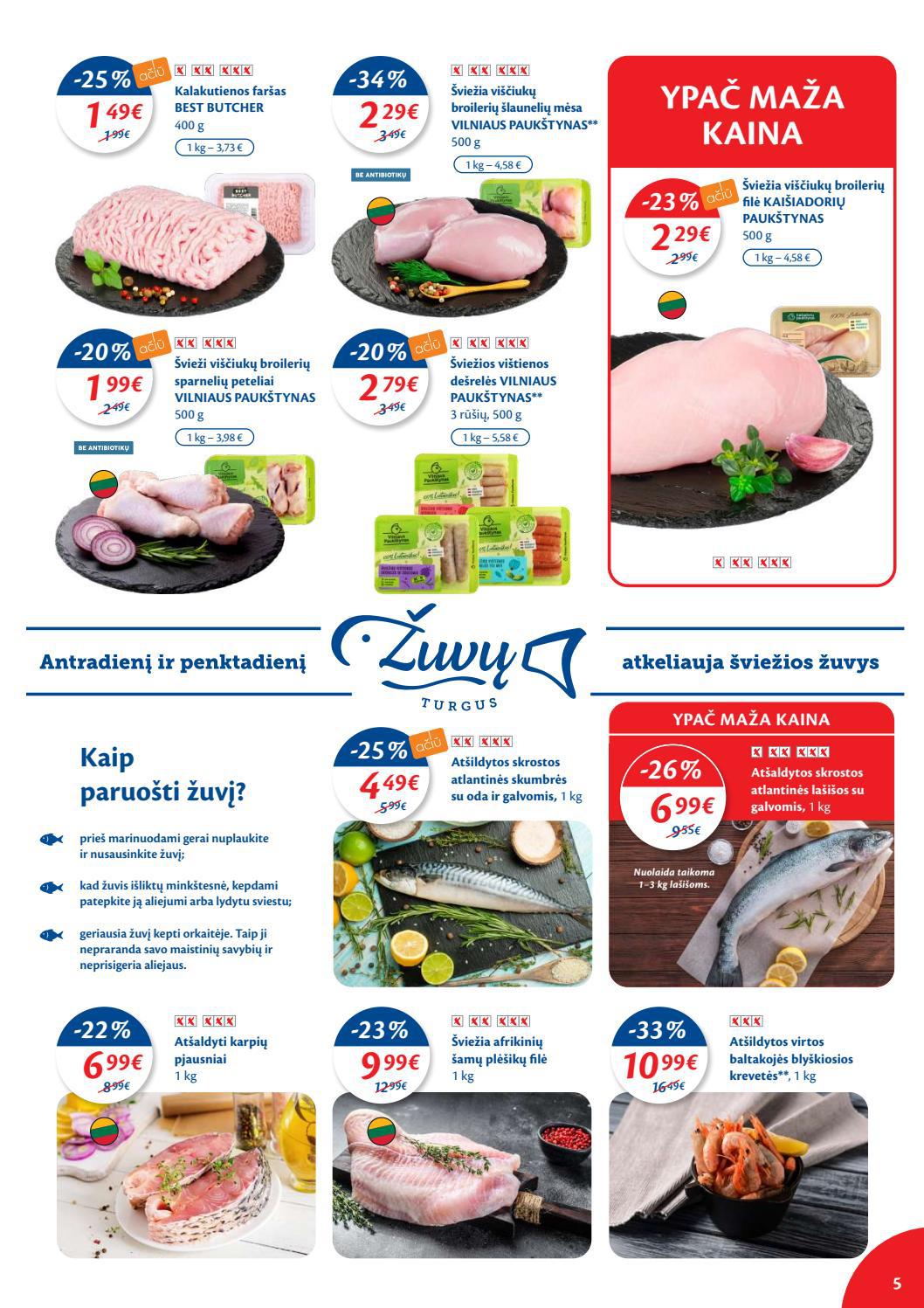 Maxima kaininis leidinys akcijos nuo 
  2022-01-11 iki 
  2022-01-17 | Leidinukas.lt puslapis 5