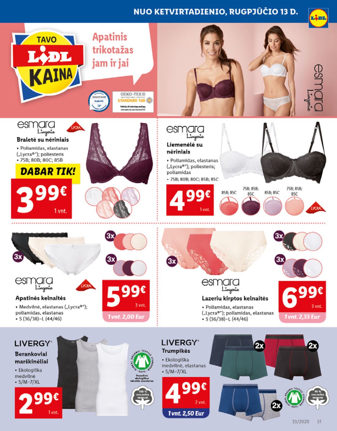 Lidl savaitinis leidinys akcijos nuo 
  2020-08-10 iki 
  2020-08-16 | Leidinukas.lt puslapis 51