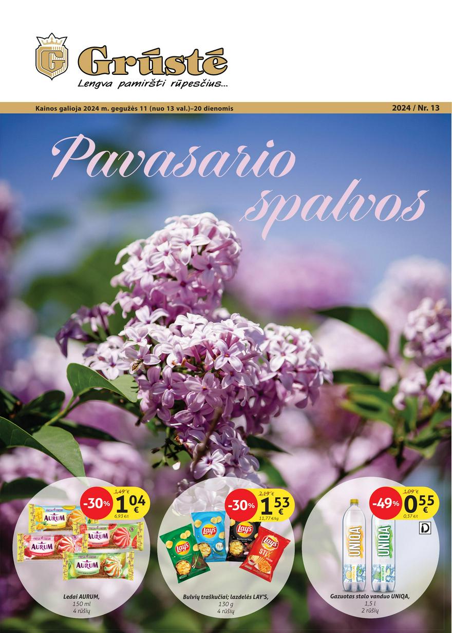 Grūstės leidinys akcijos nuo 
  2024-05-11 iki 
  2024-05-20 | Leidinukas.lt puslapis 1