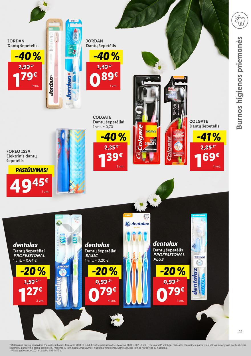 Lidl pasiūlymai akcijos nuo 
  2021-10-11 iki 
  2021-10-24 | Leidinukas.lt puslapis 41