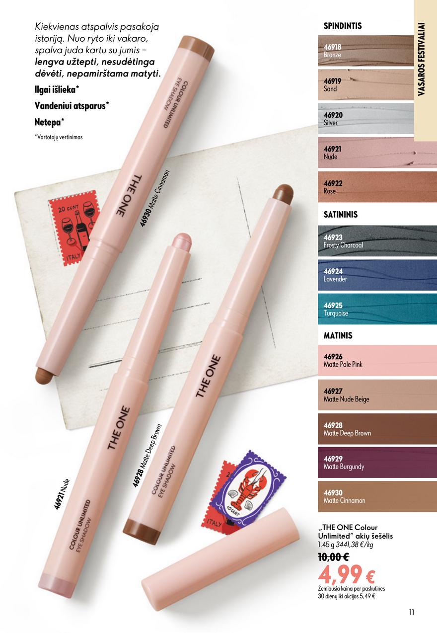 Oriflame katalogas akcijos nuo 
  2026-07-15 iki 
  2026-08-04 | Leidinukas.lt puslapis 11