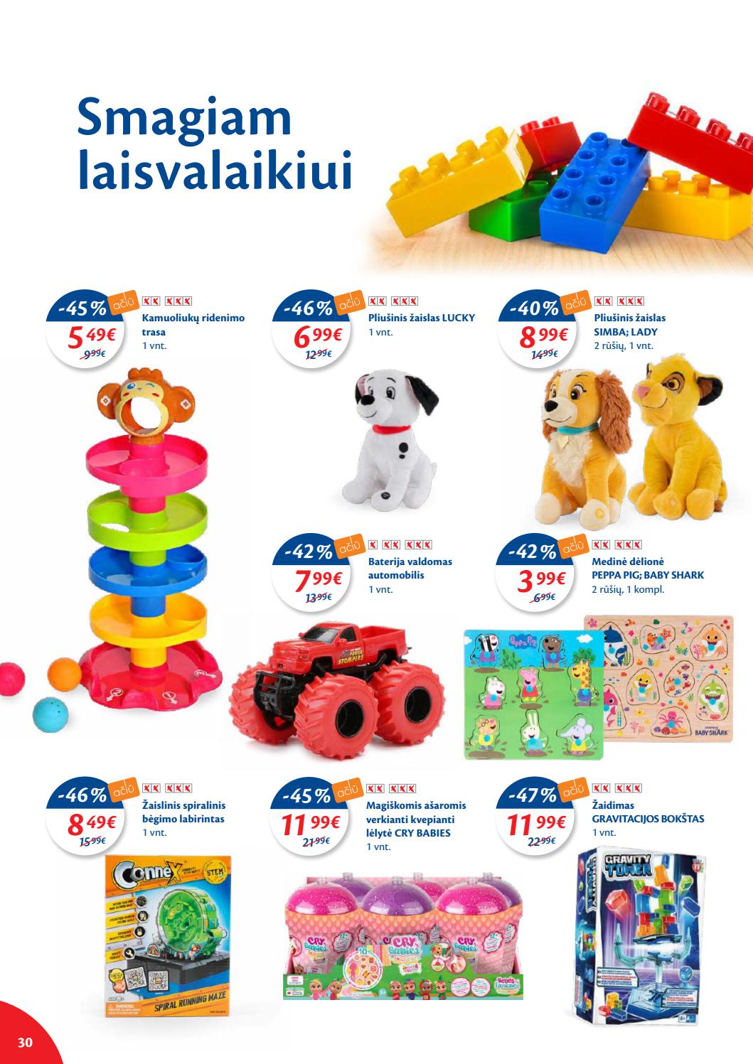 Maxima kaininis leidinys akcijos nuo 
  2021-08-10 iki 
  2021-08-16 | Leidinukas.lt puslapis 30