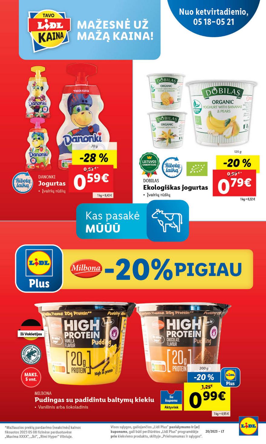 Lidl maisto prekių pasiūlymai akcijos nuo 
  2023-05-15 iki 
  2023-05-21 | Leidinukas.lt puslapis 58