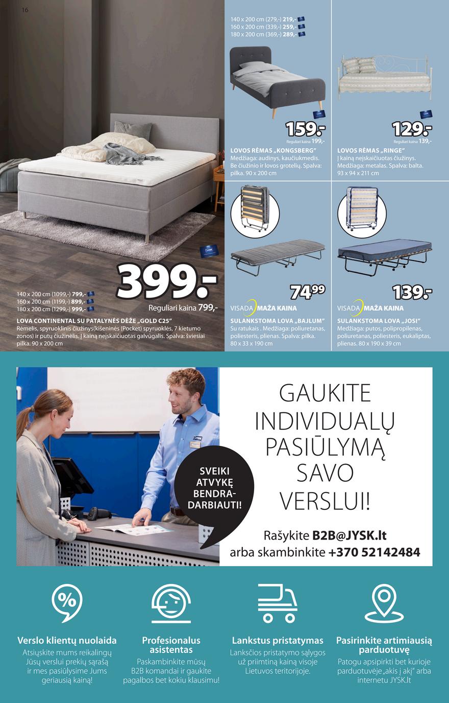 Jysk leidinys akcijos nuo 
  2023-06-06 iki 
  2023-06-26 | Leidinukas.lt puslapis 17