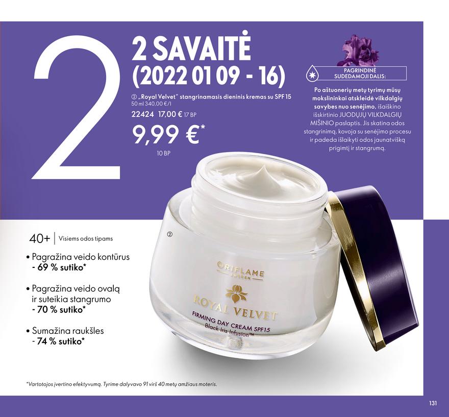 Oriflame katalogas akcijos nuo 
  2022-01-01 iki 
  2022-01-31 | Leidinukas.lt puslapis 131