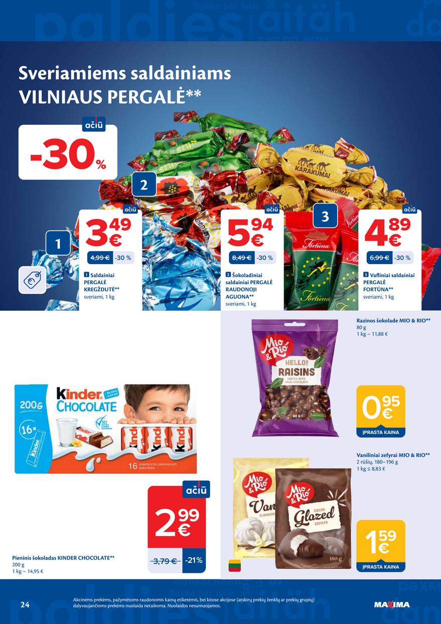 Maxima leidinys akcijos nuo 
  2026-05-26 iki 
  2026-06-01 | Leidinukas.lt puslapis 24