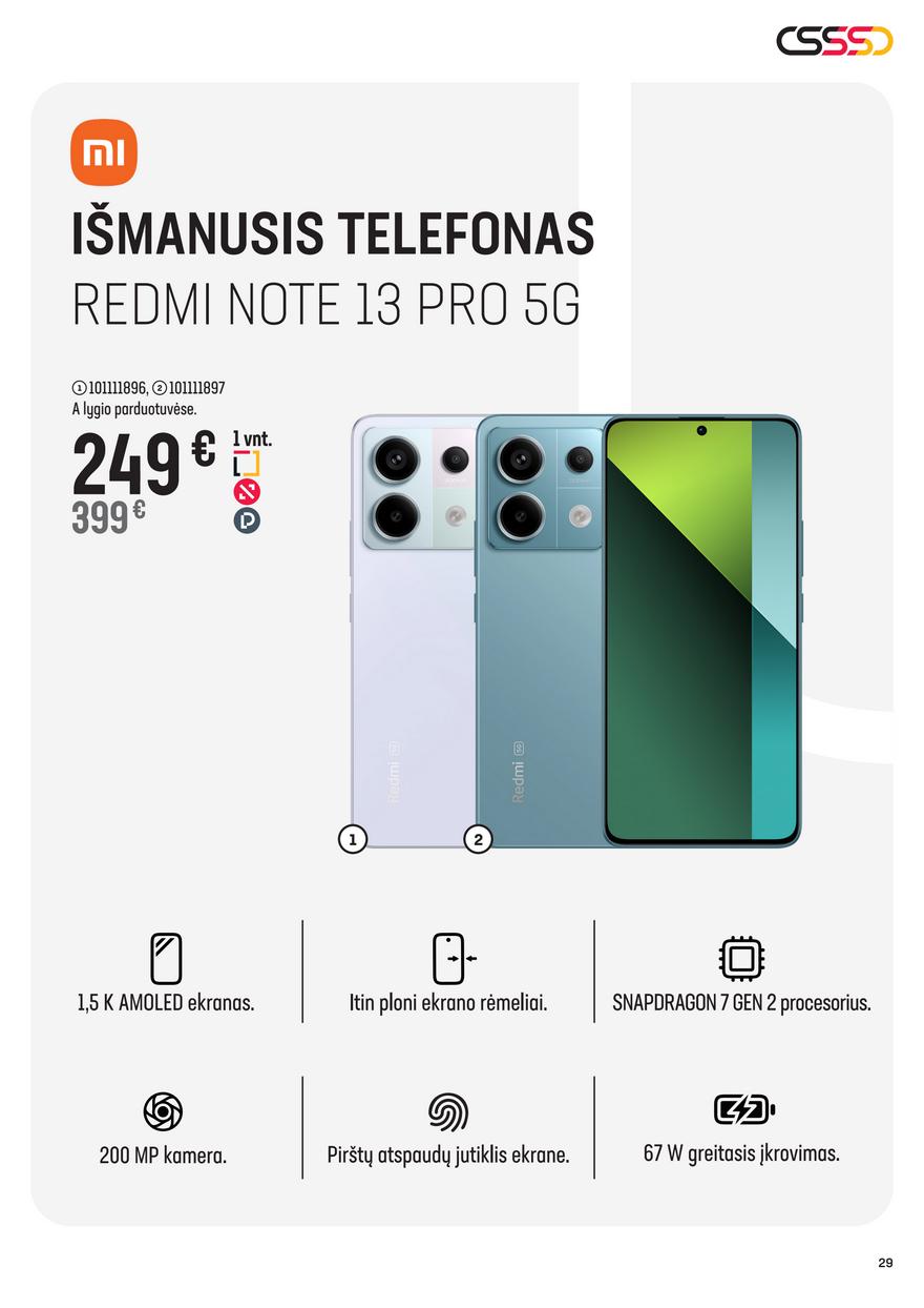 Senukai leidinys akcijos nuo 
  2025-04-09 iki 
  2025-05-12 | Leidinukas.lt puslapis 29