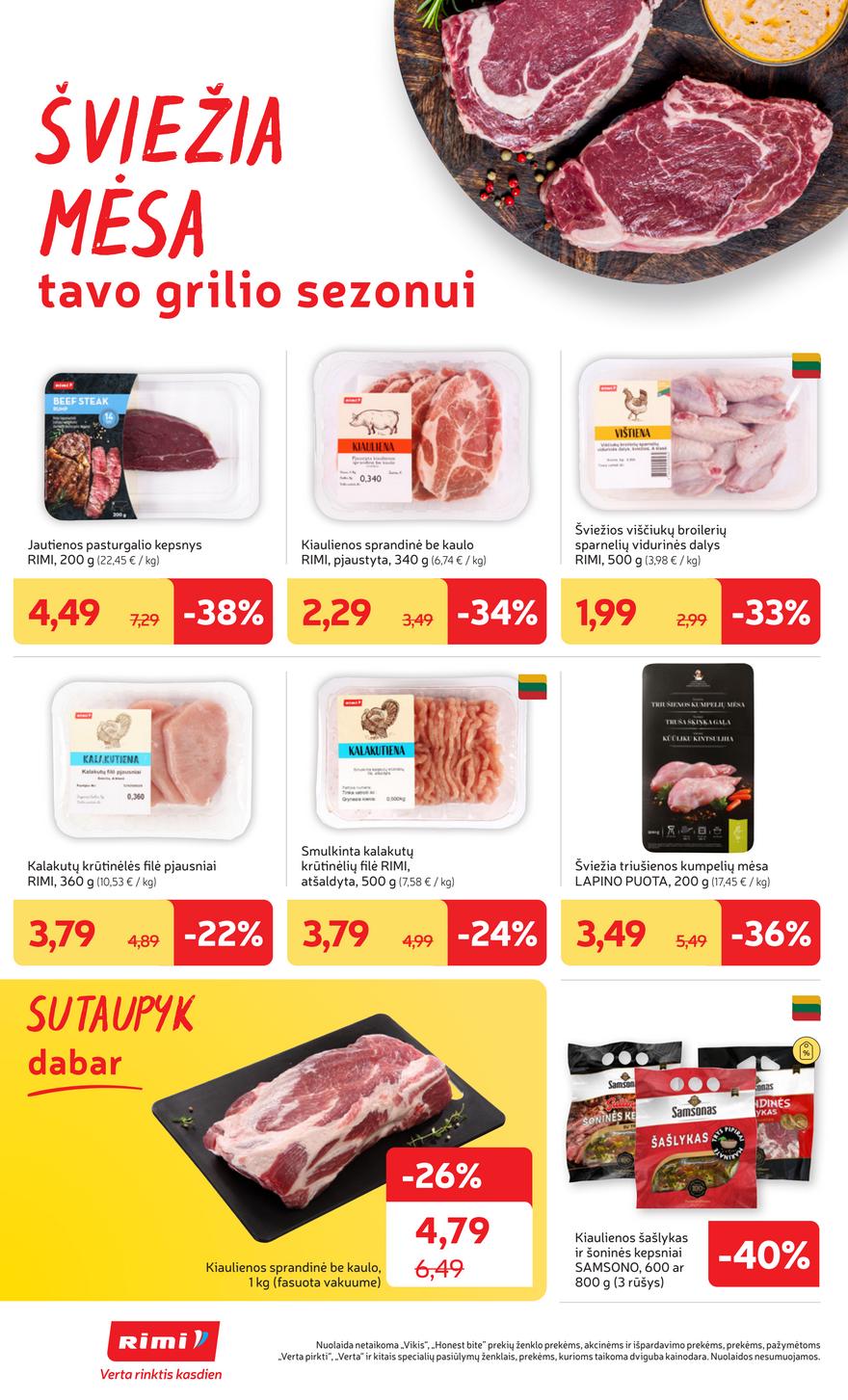 Rimi savaitinis leidinys  akcijos nuo 
  2025-07-29 iki 
  2025-08-04 | Leidinukas.lt puslapis 10