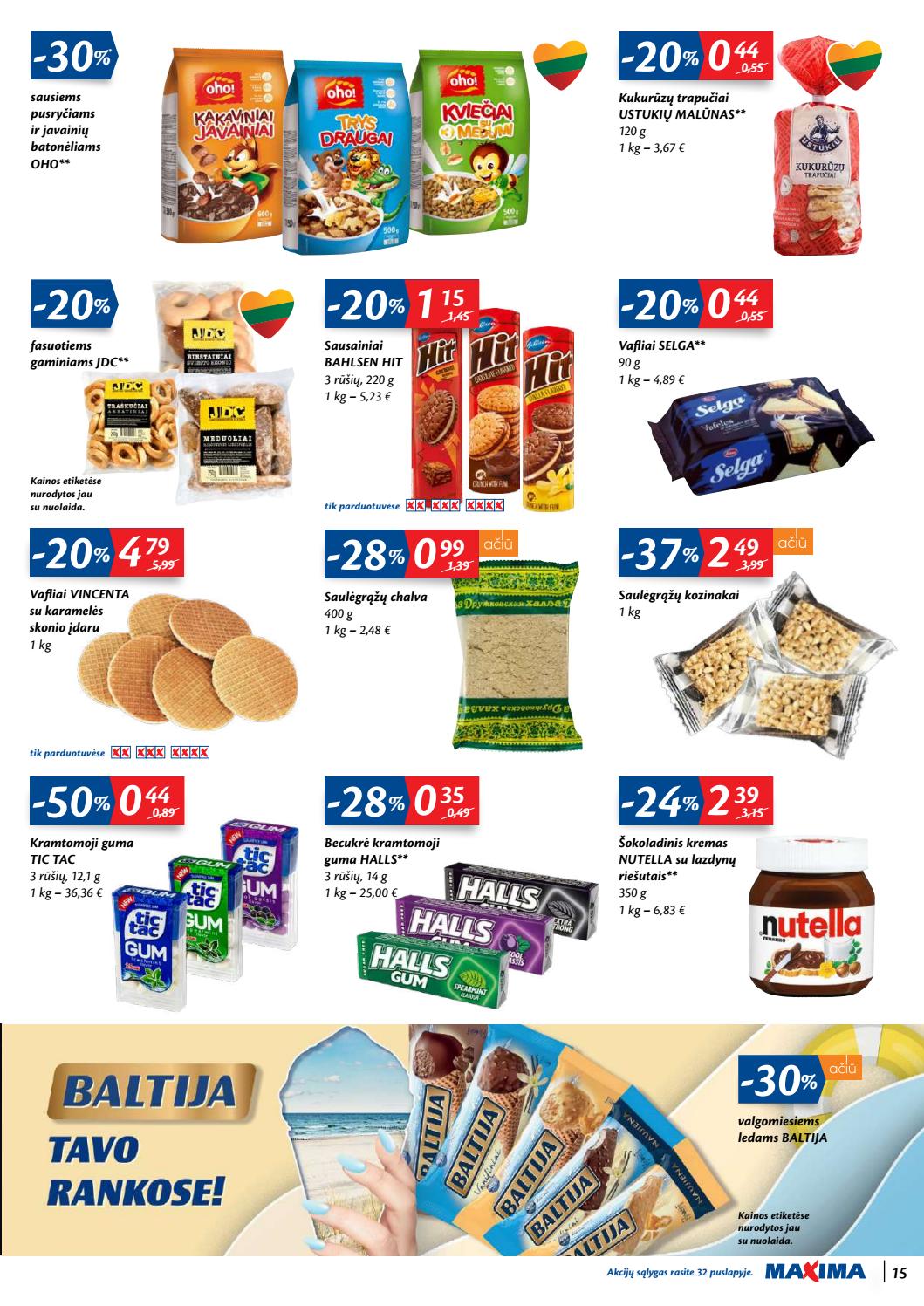 Maxima kaininis leidinys akcijos nuo 
  2020-04-28 iki 
  2020-05-04 | Leidinukas.lt puslapis 15