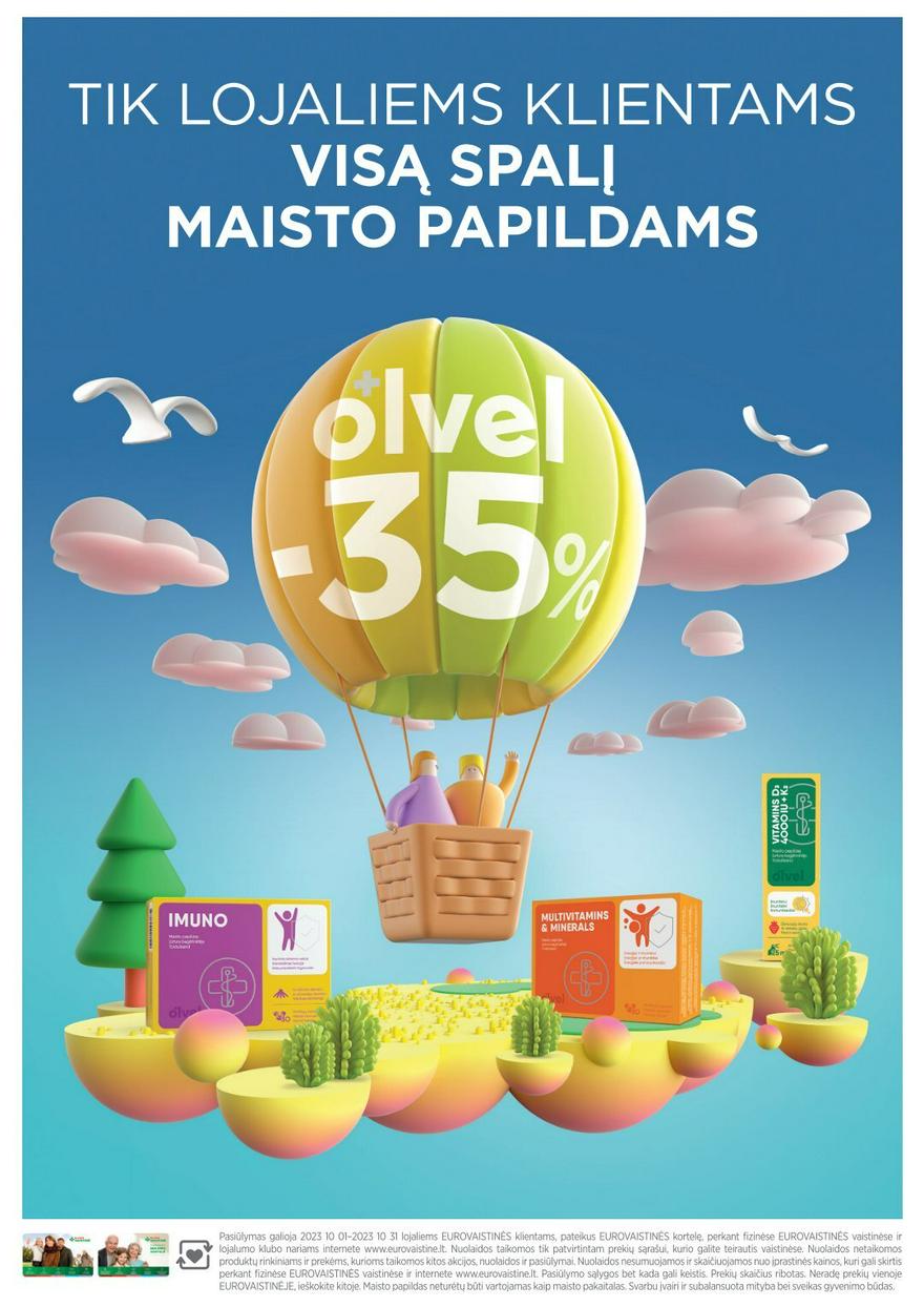 Euro vaistinė leidinys akcijos nuo 
  2023-10-01 iki 
  2023-10-30 | Leidinukas.lt puslapis 26