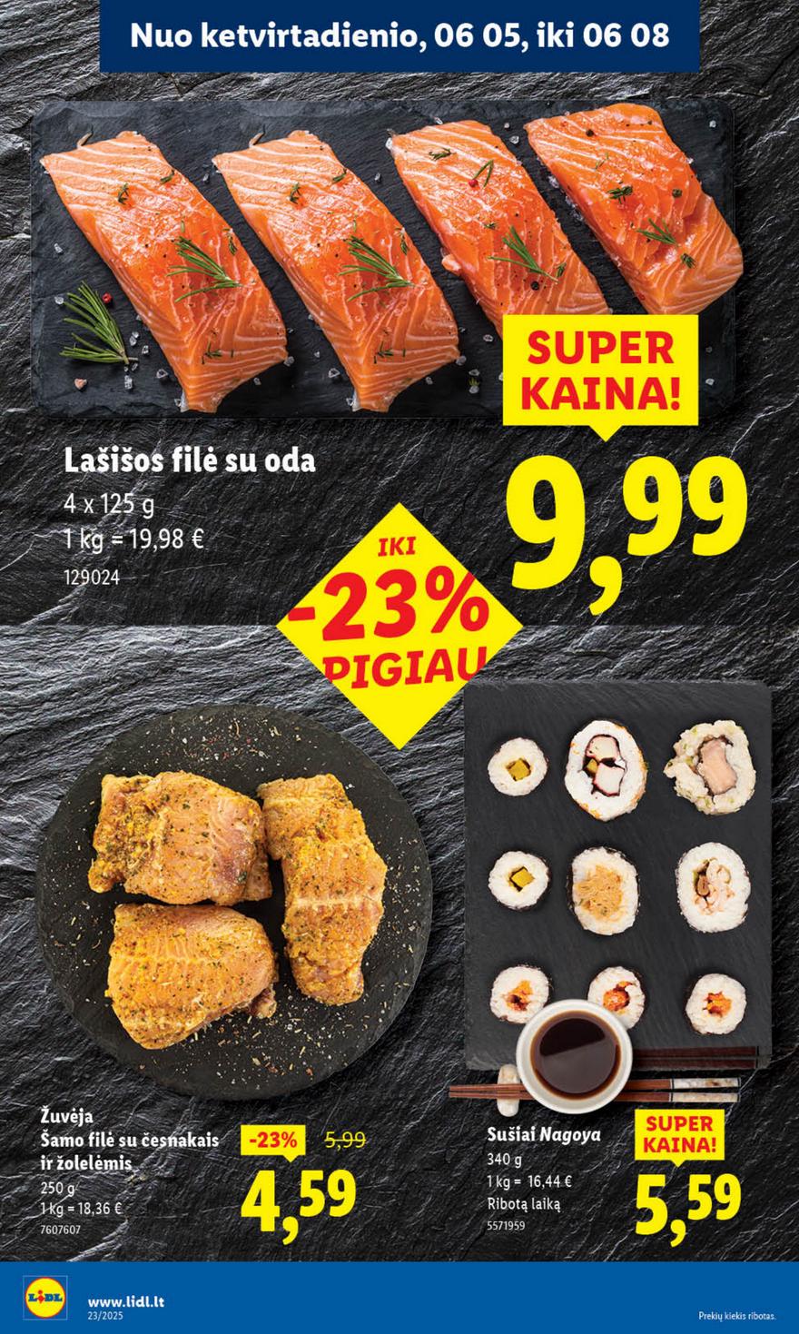 Lidl savaitinis leidinys akcijos nuo 
  2025-06-02 iki 
  2025-06-08 | Leidinukas.lt puslapis 54