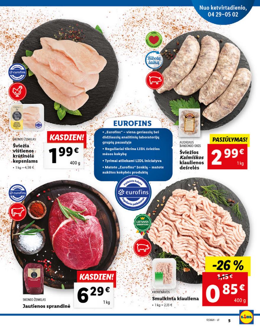 Lidl maisto prekių pasiūlymai akcijos nuo 
  2021-04-26 iki 
  2021-05-02 | Leidinukas.lt puslapis 5