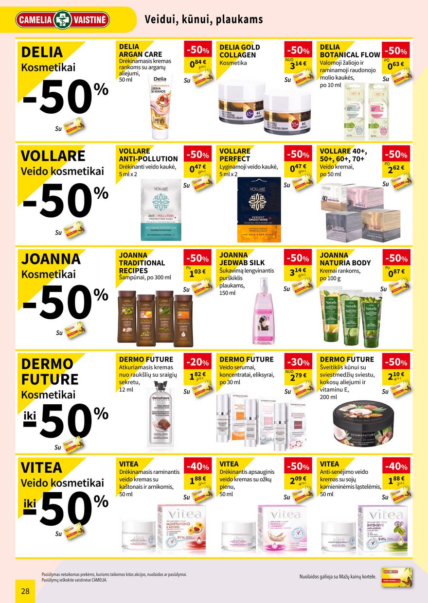 Camelia kovo leidinys akcijos nuo 
  2023-03-01 iki 
  2023-03-31 | Leidinukas.lt puslapis 28