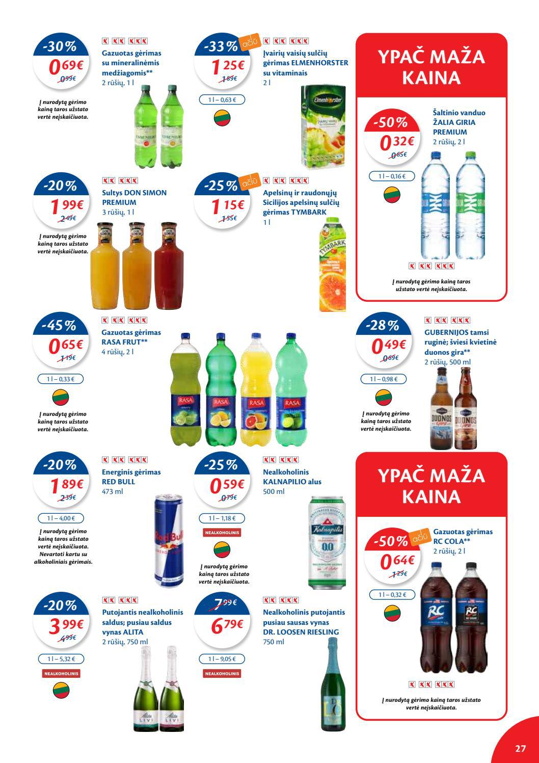 Maxima kaininis leidinys akcijos nuo 
  2021-08-31 iki 
  2021-09-06 | Leidinukas.lt puslapis 27