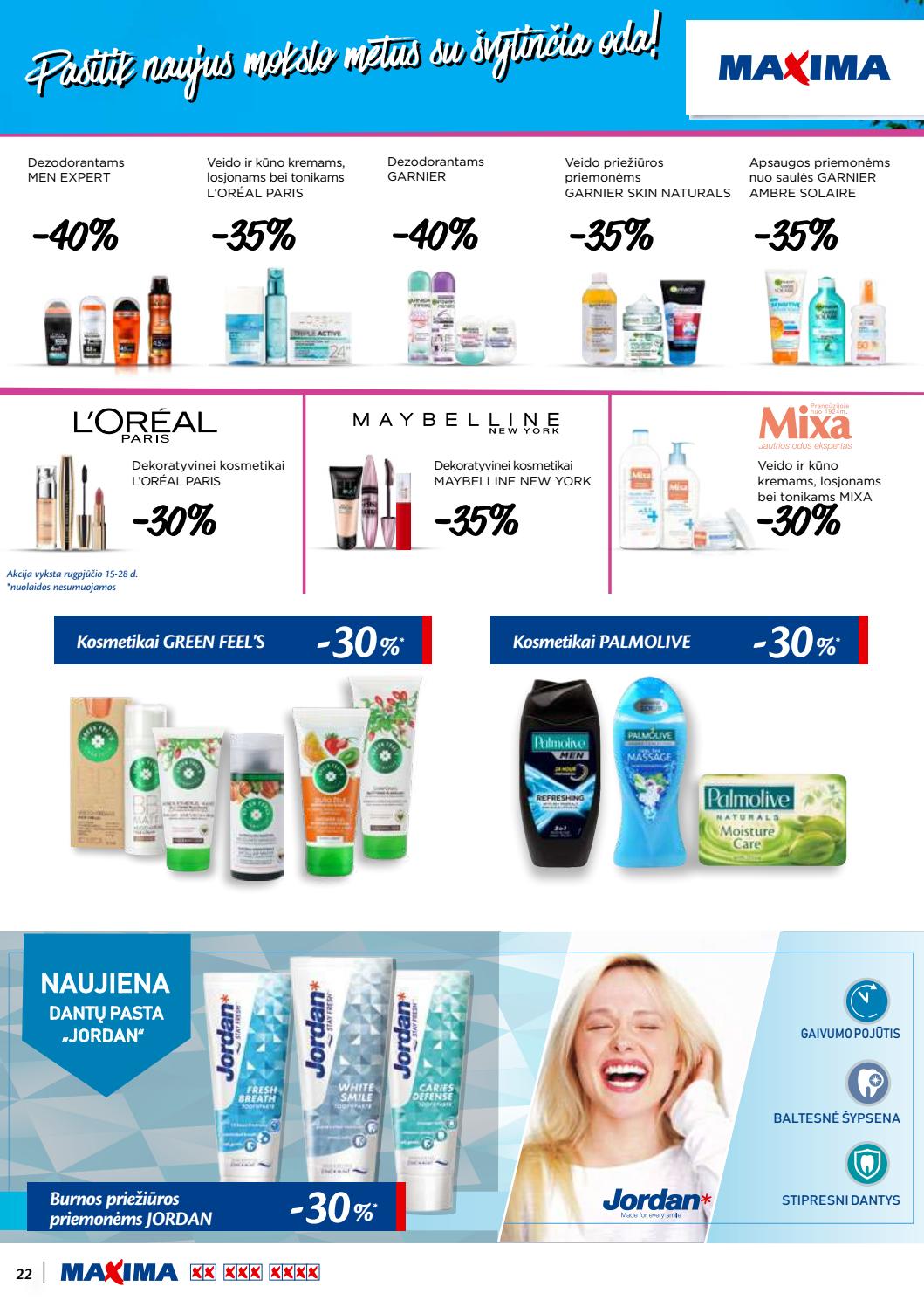 Maxima kaininis leidinys akcijos nuo 
  2019-08-15 iki 
  2019-08-28 | Leidinukas.lt puslapis 22