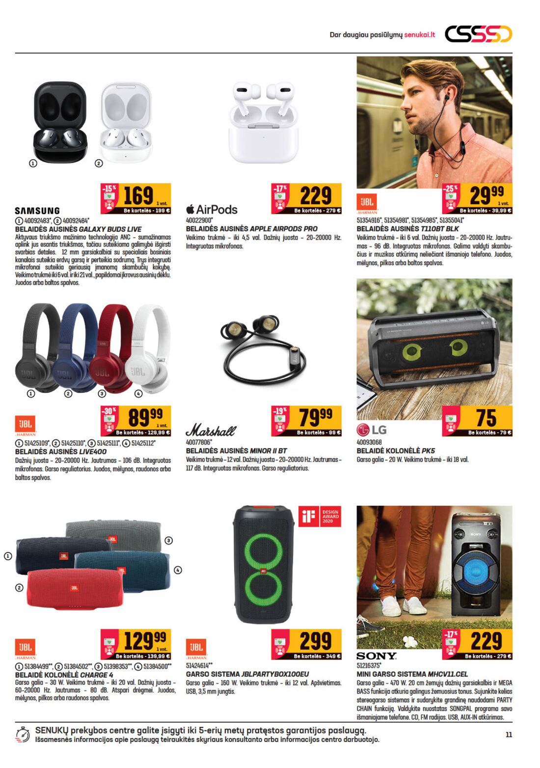 Senukai reklaminis leidinys akcijos nuo 
  2020-11-04 iki 
  2020-11-30 | Leidinukas.lt puslapis 11