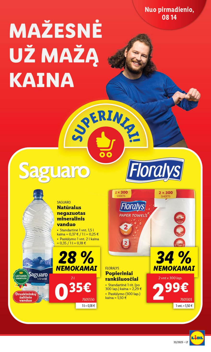 Lidl pasiūlymai akcijos nuo 
  2023-08-14 iki 
  2023-08-20 | Leidinukas.lt puslapis 5