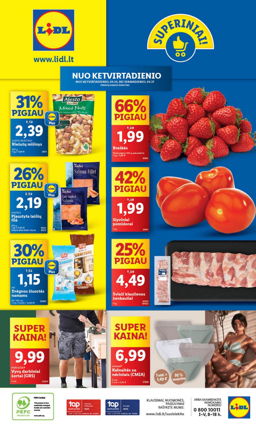 Lidl leidinys naujas akcijos nuo 
  2025-04-21 iki 
  2025-04-27 | Leidinukas.lt puslapis 50