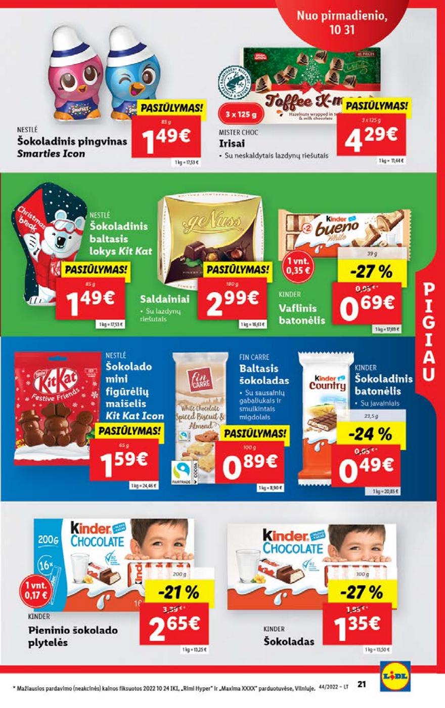 Ldil maisto leidinys akcijos nuo 
  2022-10-31 iki 
  2022-11-06 | Leidinukas.lt puslapis 21