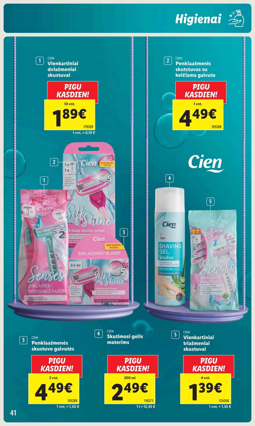 Lidl festivalis leidinys akcijos nuo 
  2024-09-30 iki 
  2024-10-13 | Leidinukas.lt puslapis 41
