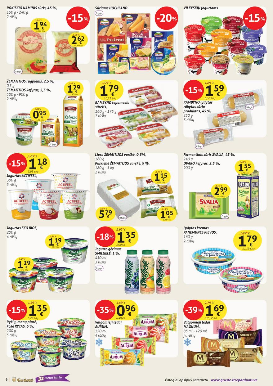 Grūstės leidinys 9 akcijos nuo 
  2025-03-21 iki 
  2025-03-31 | Leidinukas.lt puslapis 6