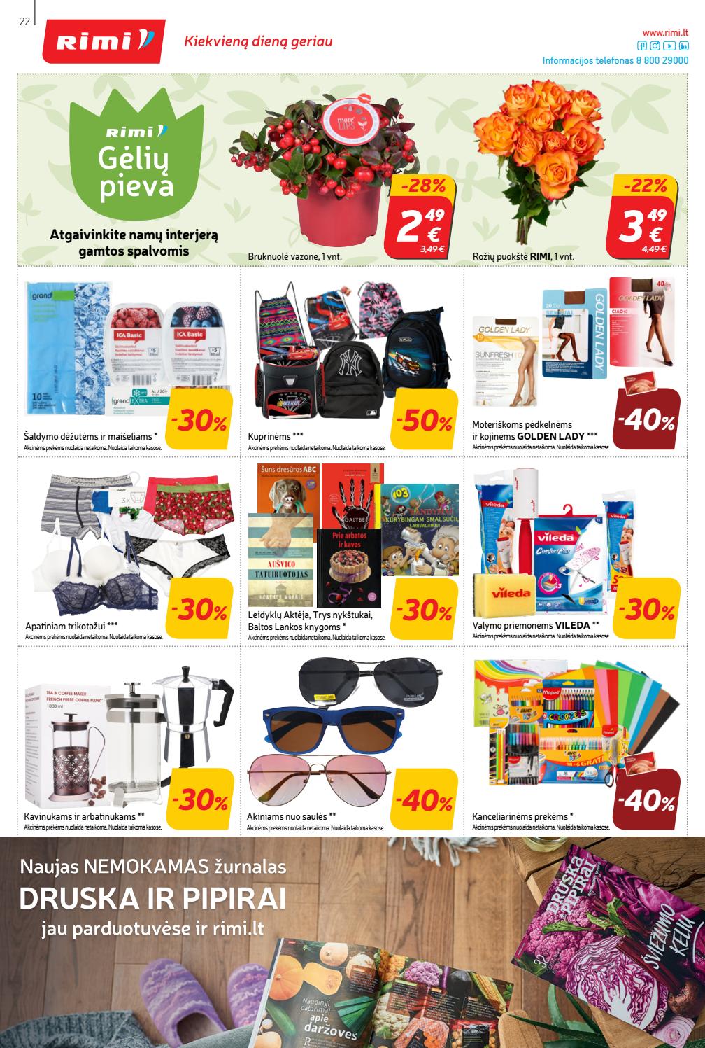 Rimi savaitinis leidinys akcijos nuo 
  2019-09-17 iki 
  2019-09-23 | Leidinukas.lt puslapis 22