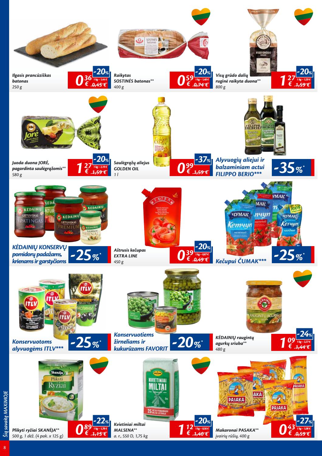 Maxima kaininis leidinys akcijos nuo 
  2019-08-06 iki 
  2019-08-12 | Leidinukas.lt puslapis 8