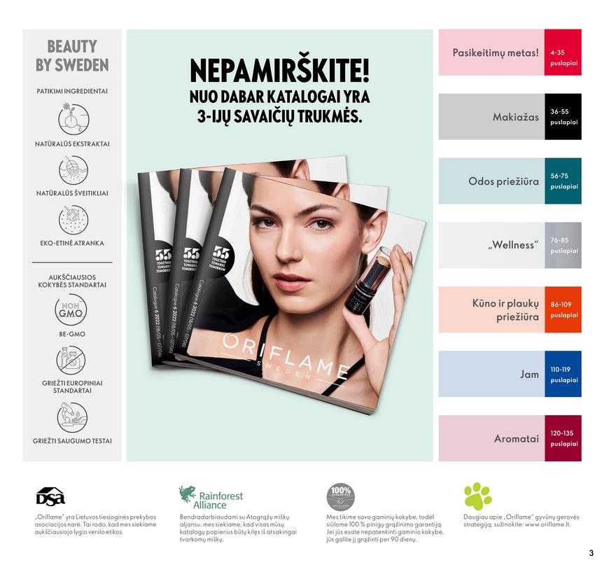 Oriflame katalogas akcijos nuo 
  2022-05-18 iki 
  2022-06-07 | Leidinukas.lt puslapis 3