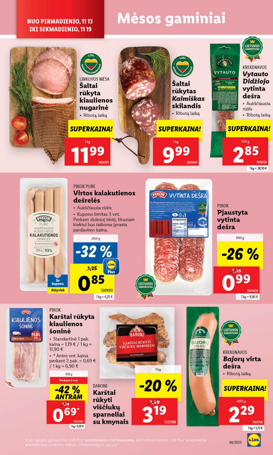 Ldil ne maisto leidinys akcijos nuo 
  2023-11-13 iki 
  2023-11-19 | Leidinukas.lt puslapis 16