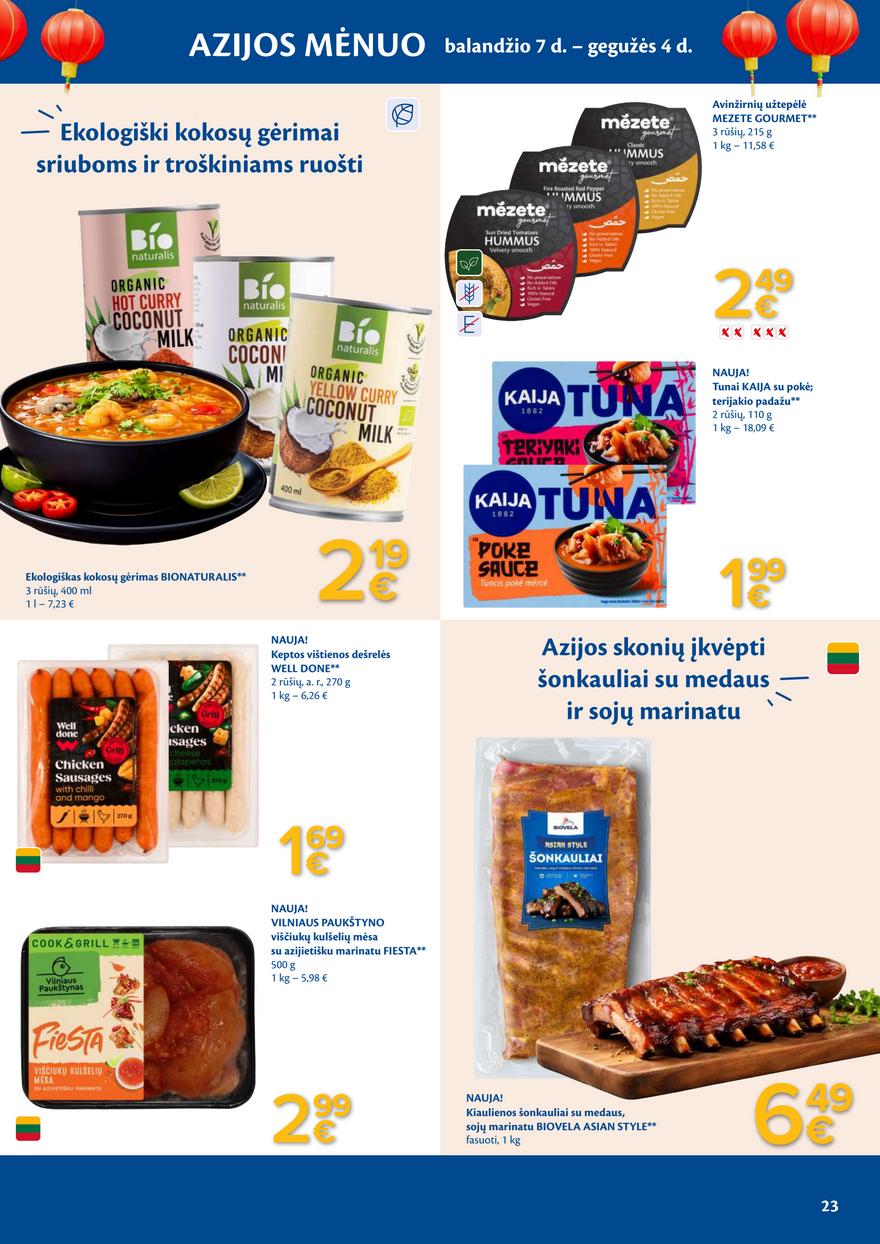 Maxima leidinys akcijos nuo 
  2026-04-14 iki 
  2026-04-20 | Leidinukas.lt puslapis 23