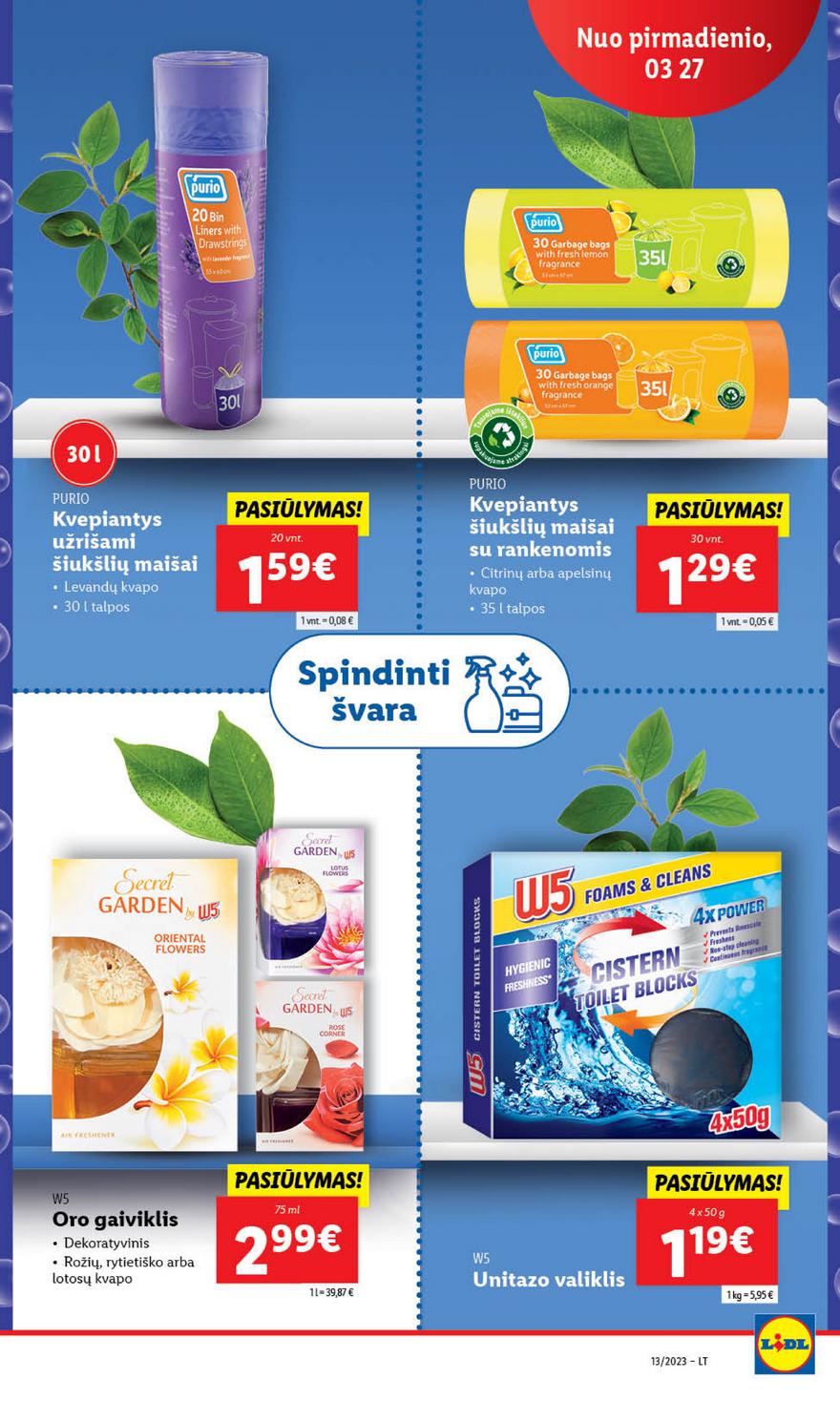 Lidl pasiūlymai akcijos nuo 
  2023-03-27 iki 
  2023-04-02 | Leidinukas.lt puslapis 36