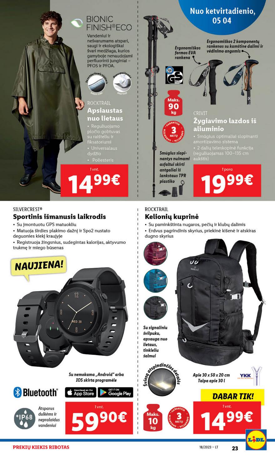 Ldil ne maisto prekių pasiūlymai akcijos nuo 
  2023-05-01 iki 
  2023-05-07 | Leidinukas.lt puslapis 23