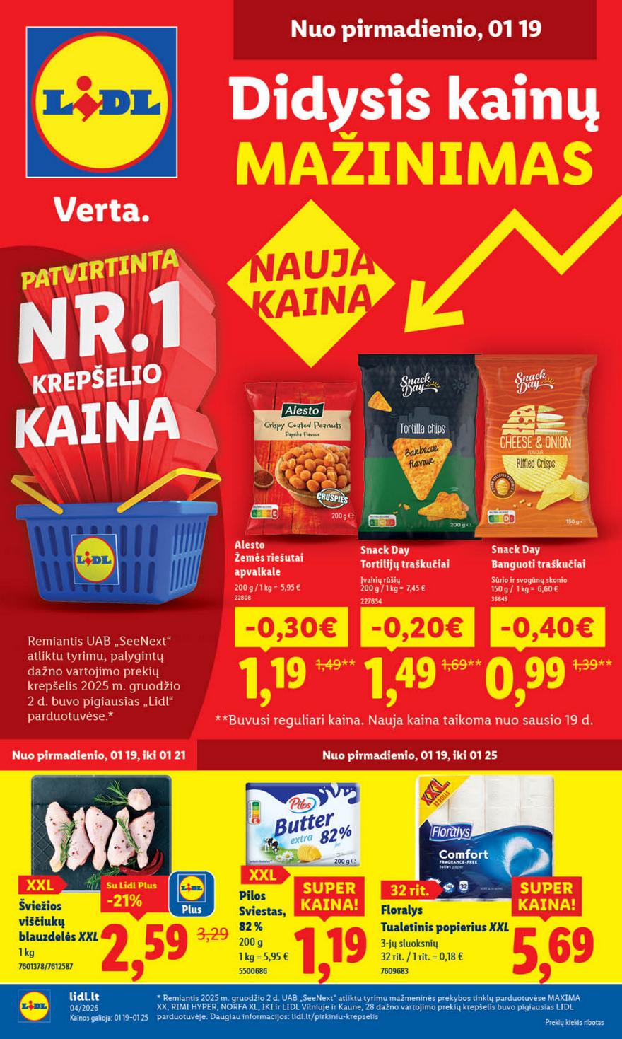 Lidl naujas leidinys akcijos nuo 
  2026-01-19 iki 
  2026-01-25 | Leidinukas.lt puslapis 1