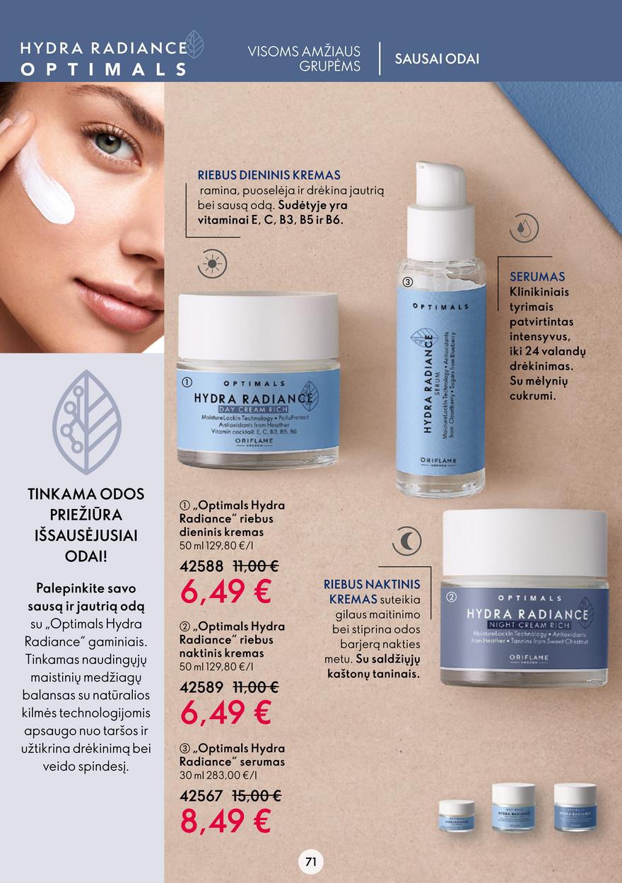 Oriflame katalogas akcijos nuo 
  2023-03-15 iki 
  2023-04-04 | Leidinukas.lt puslapis 71