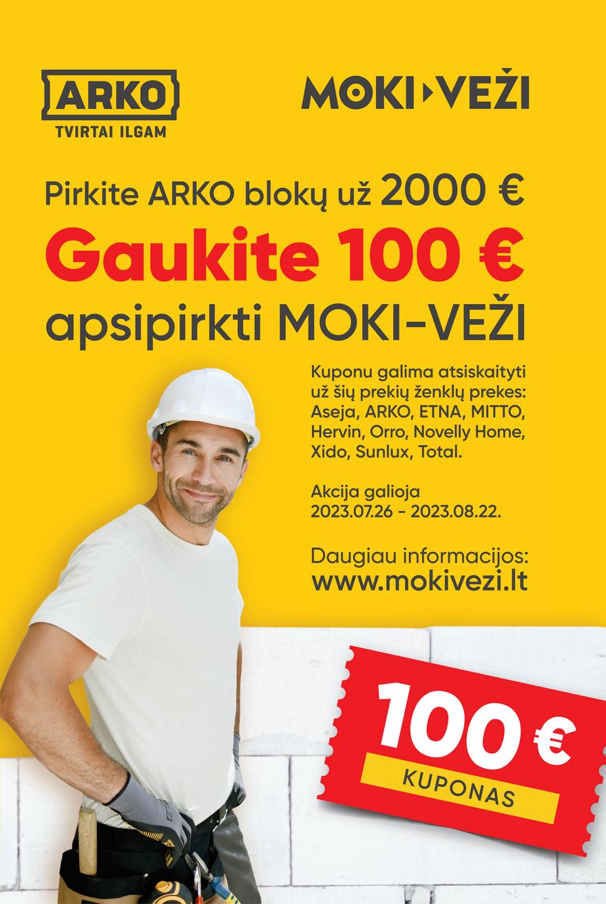 Moki veži leidinys akcijos nuo 
  2023-08-03 iki 
  2023-08-22 | Leidinukas.lt puslapis 29
