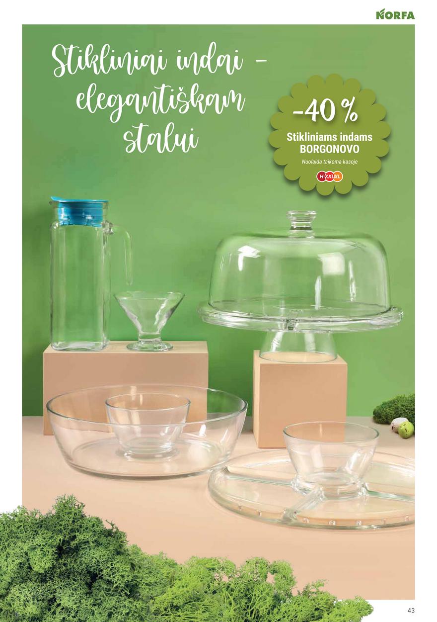 Norfa velykos akcijos nuo 
  2022-04-05 iki 
  2022-04-19 | Leidinukas.lt puslapis 43