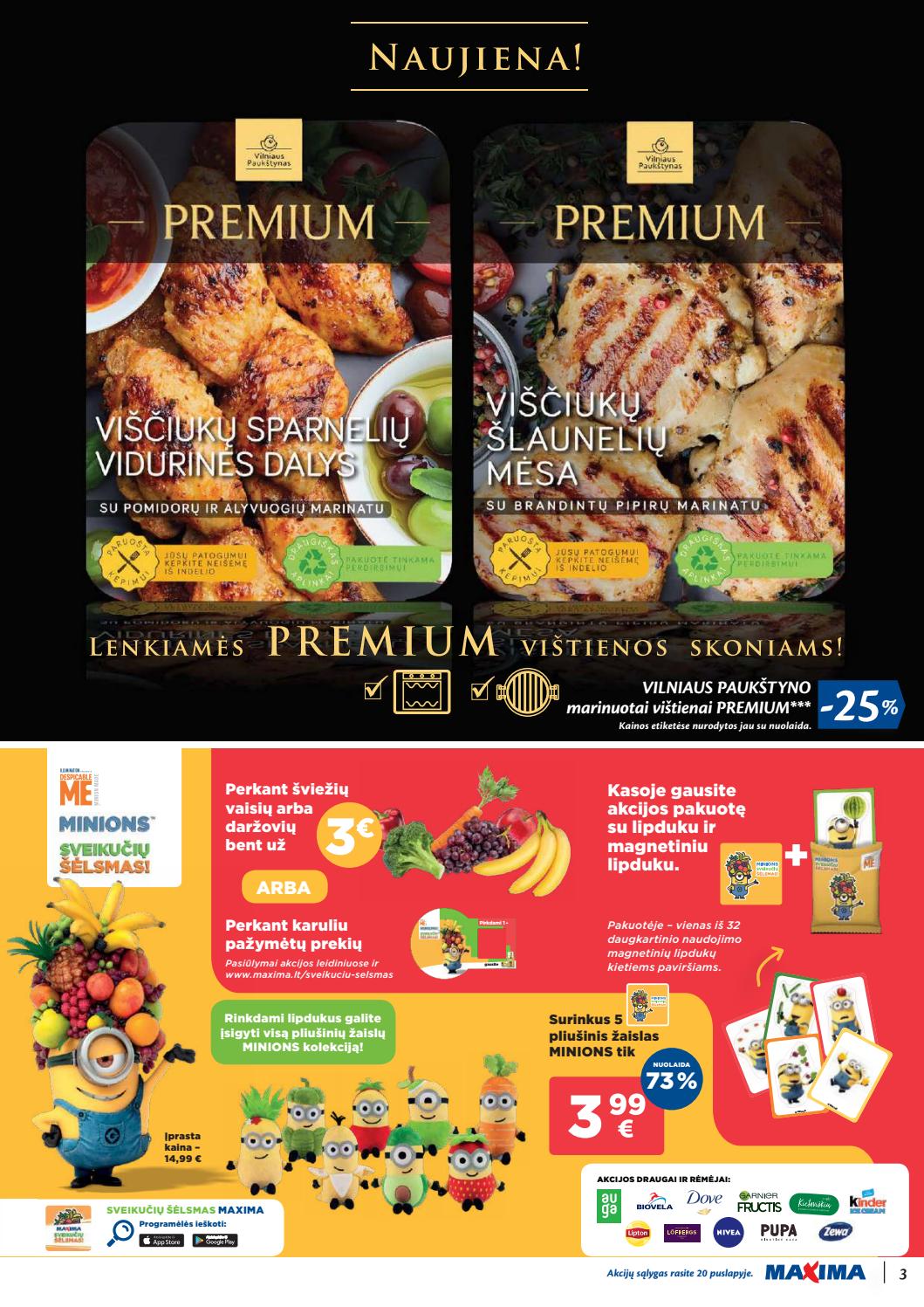 Maxima kaininis leidinys akcijos nuo 
  2019-10-01 iki 
  2019-10-07 | Leidinukas.lt puslapis 3