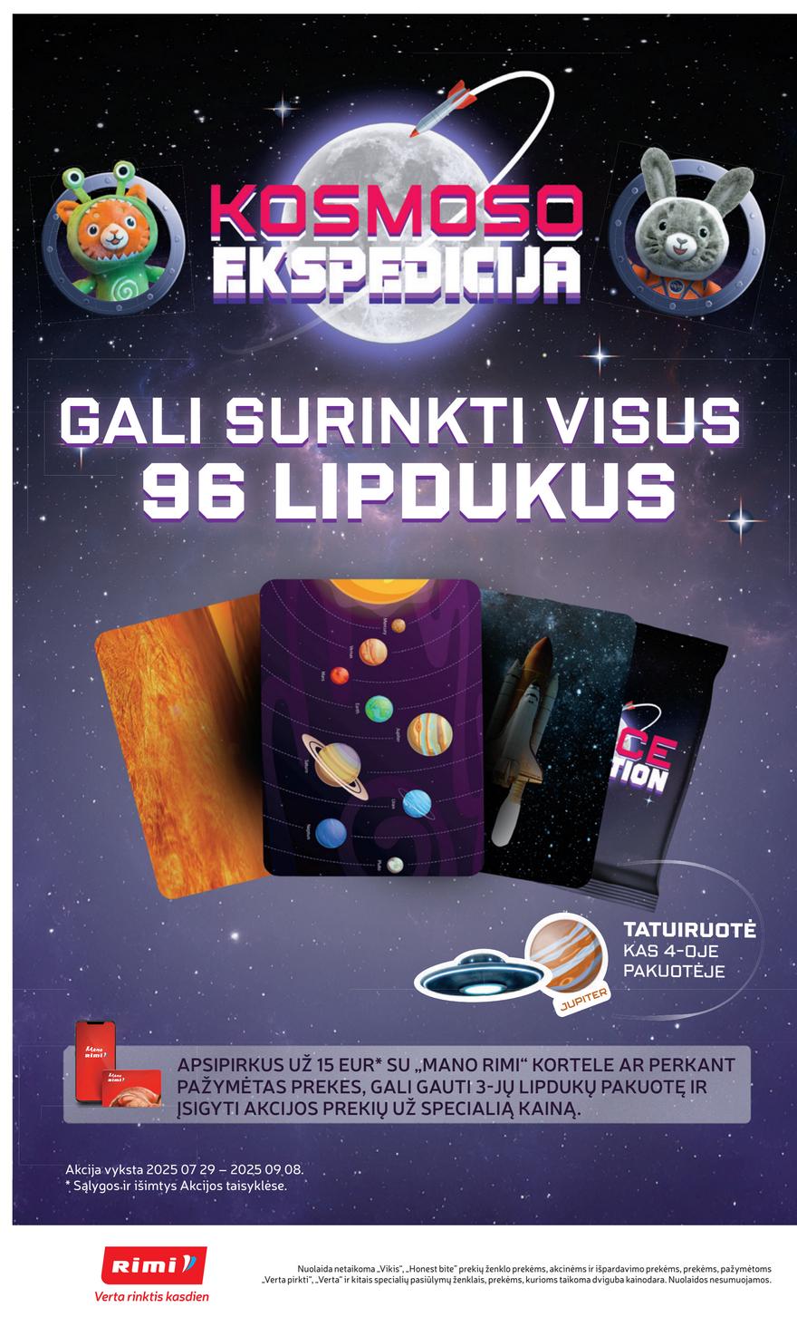 Rimi savaitinis leidinys  akcijos nuo 
  2025-07-29 iki 
  2025-08-04 | Leidinukas.lt puslapis 6