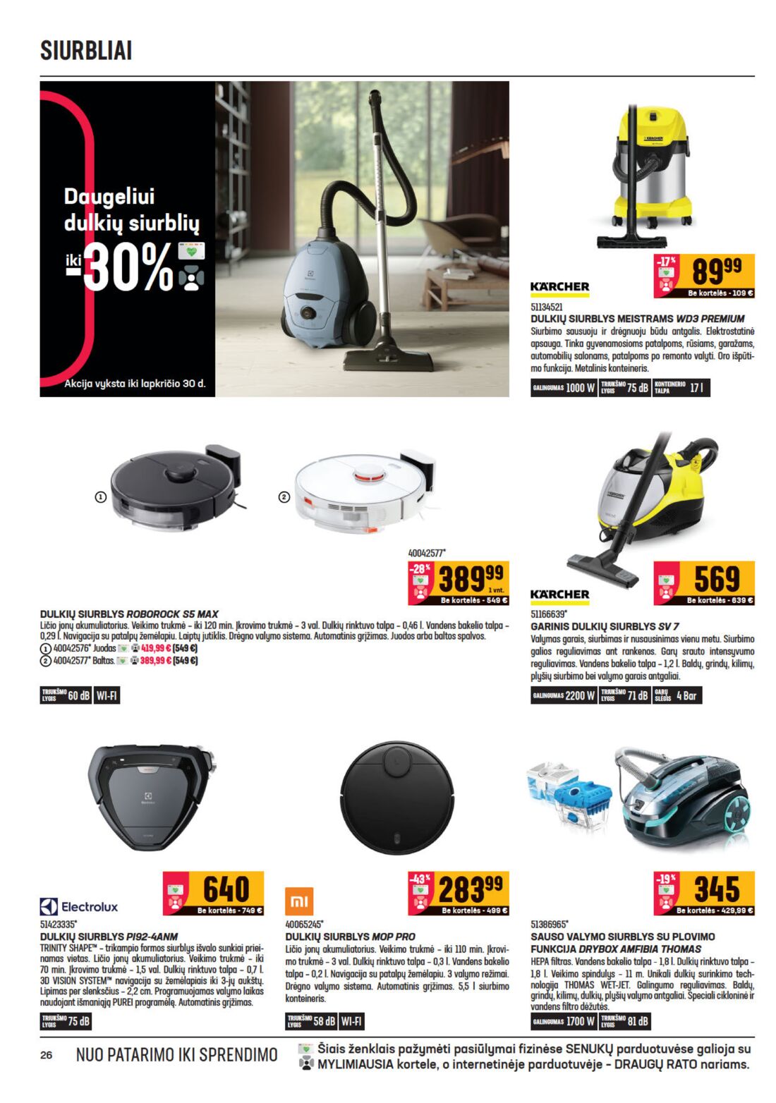 Senukai reklaminis leidinys akcijos nuo 
  2020-11-04 iki 
  2020-11-30 | Leidinukas.lt puslapis 26