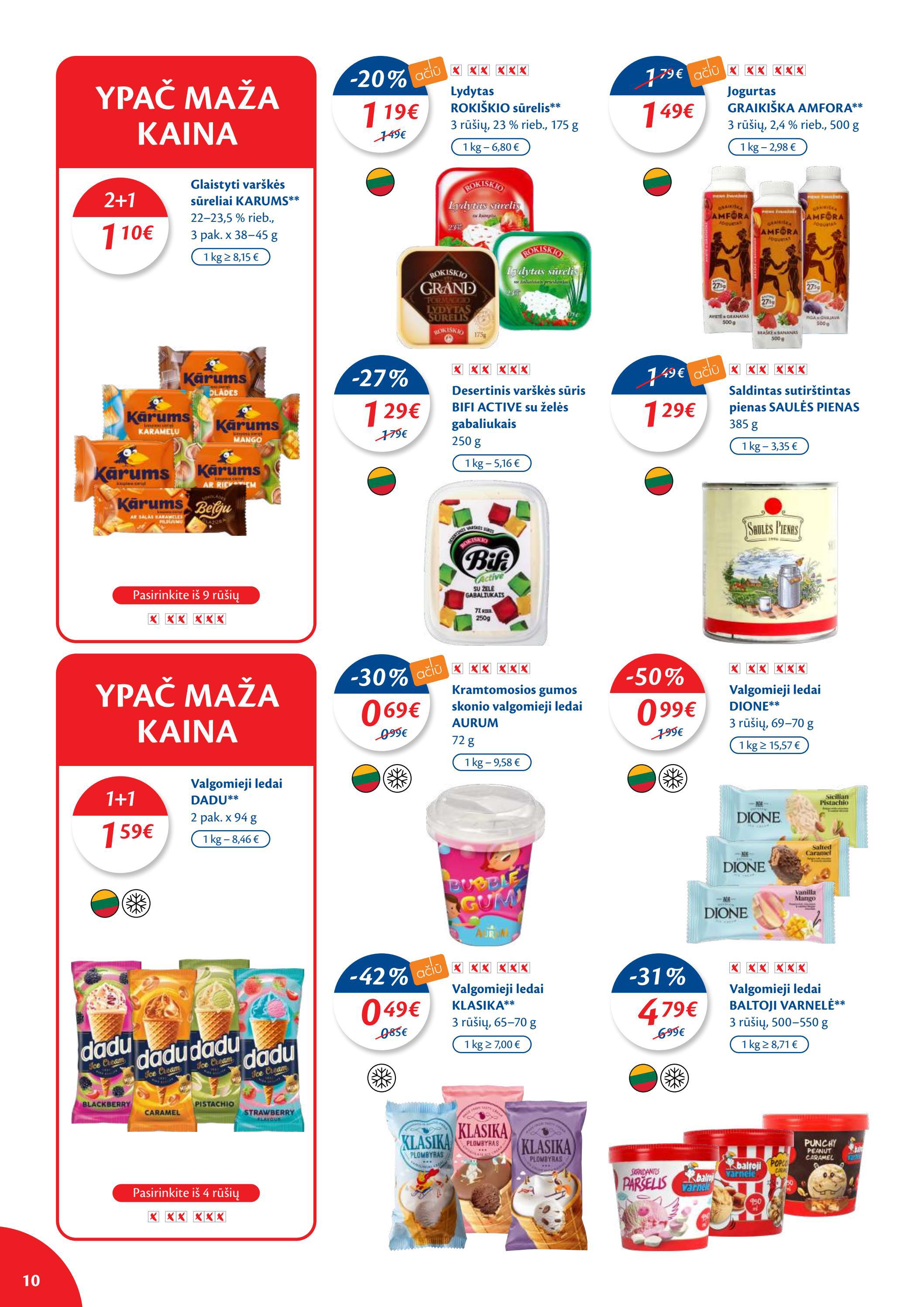 Maxima kaininis leidinys akcijos nuo 
  2022-04-19 iki 
  2022-04-25 | Leidinukas.lt puslapis 10