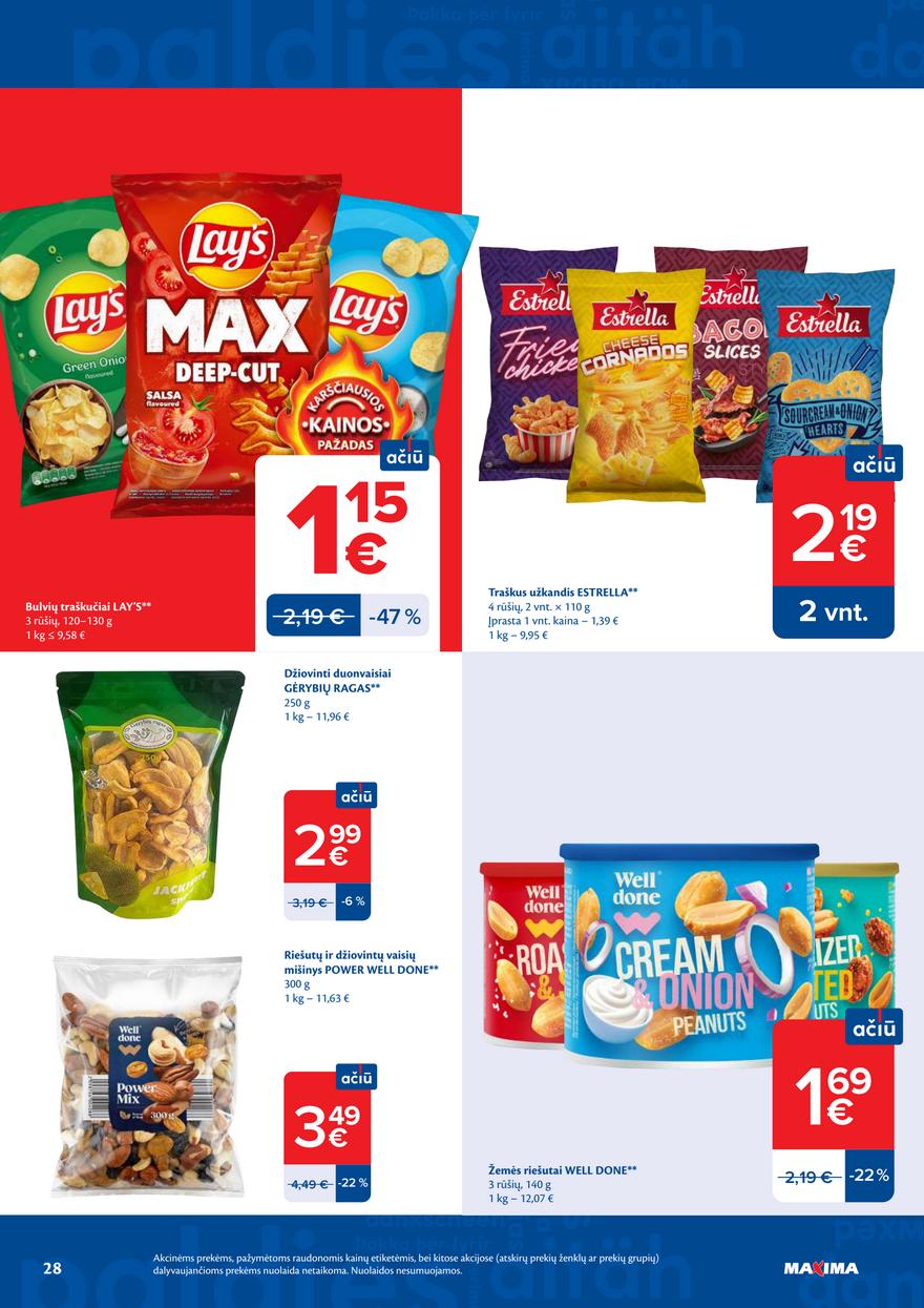 Maxima leidinys akcijos nuo 
  2026-06-30 iki 
  2026-07-06 | Leidinukas.lt puslapis 28