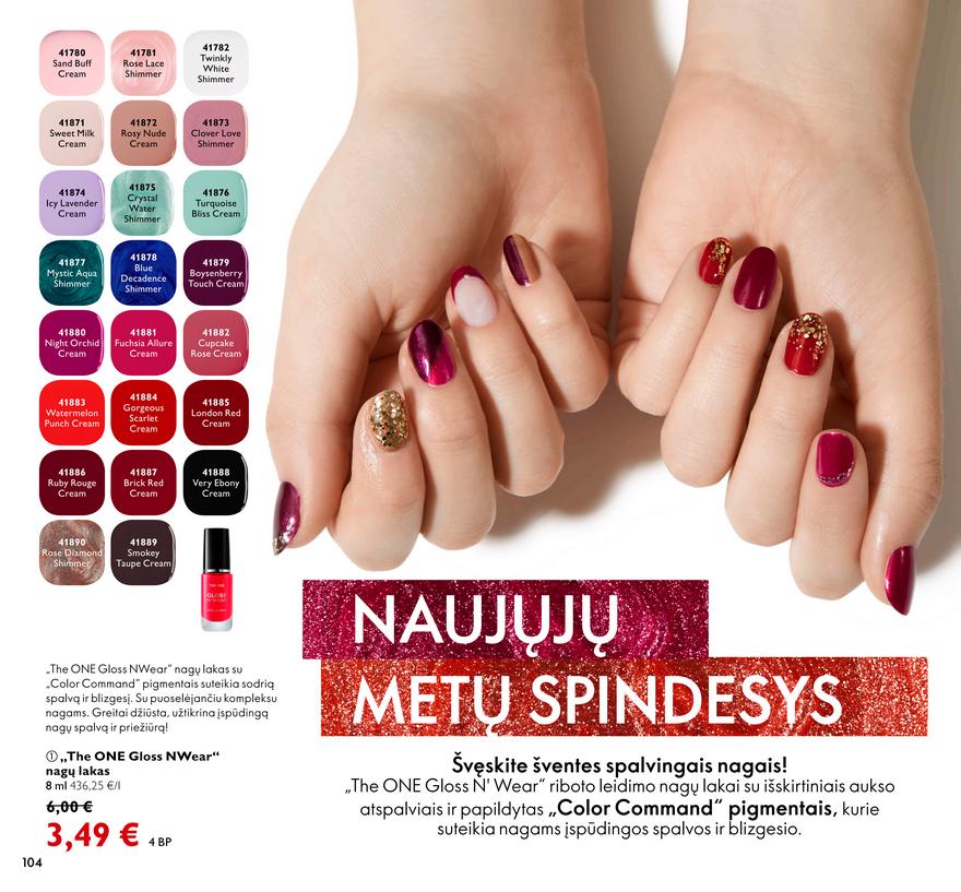 Oriflame katalogas akcijos nuo 
  2021-12-01 iki 
  2021-12-31 | Leidinukas.lt puslapis 104
