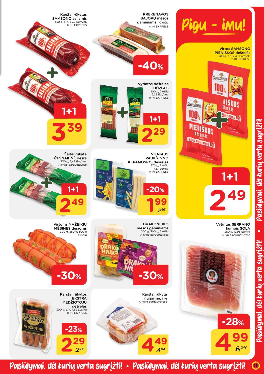 Iki savaitės leidinys akcijos nuo 
  2021-09-13 iki 
  2021-09-19 | Leidinukas.lt puslapis 15