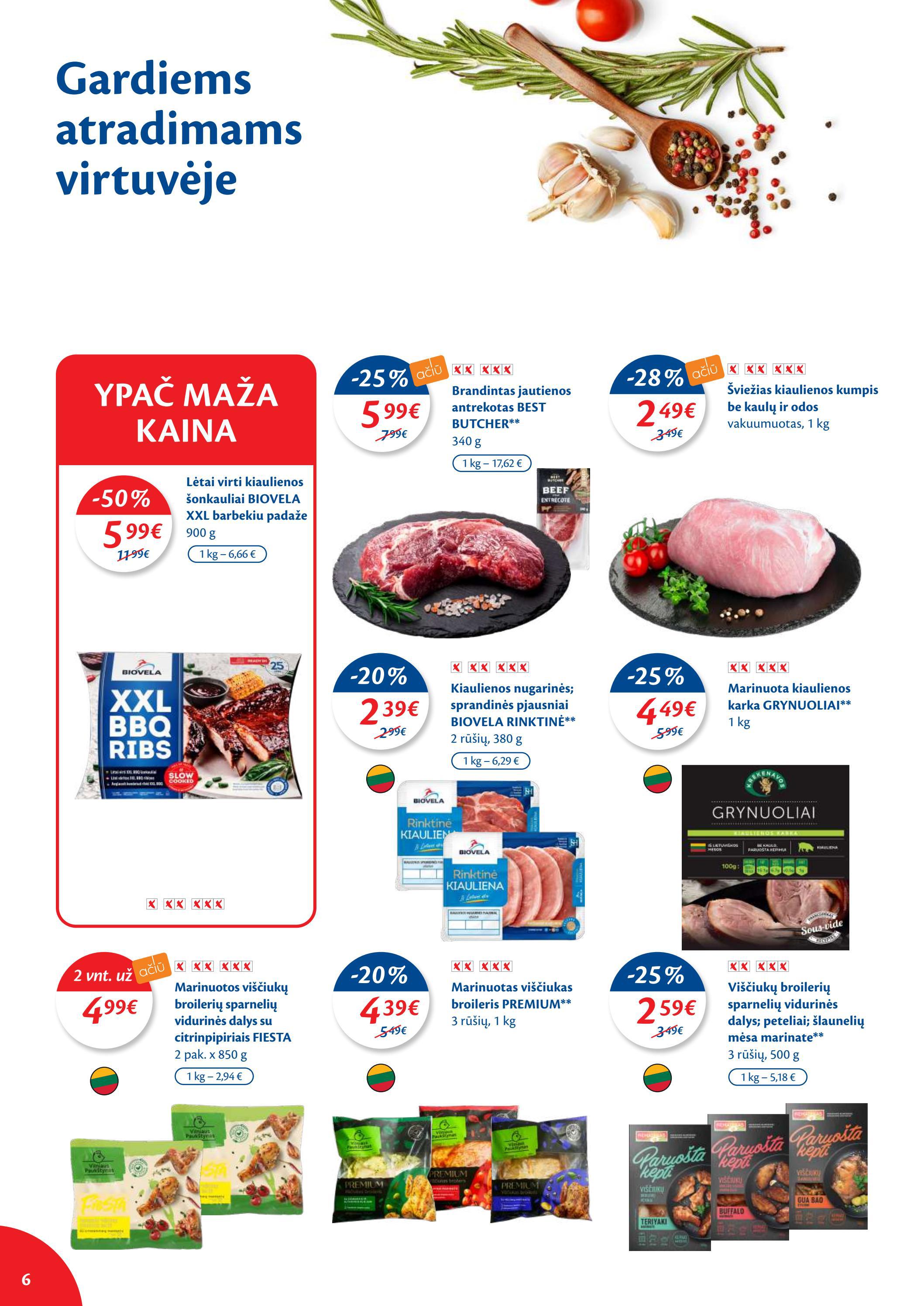 Maxima kaininis leidinys akcijos nuo 
  2022-02-08 iki 
  2022-02-14 | Leidinukas.lt puslapis 6